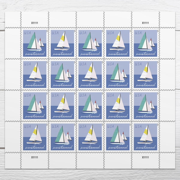 2023 Sailboats Postcard