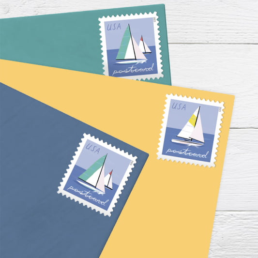 2023 Sailboats Postcard